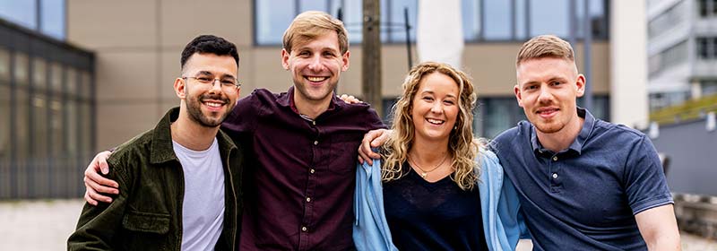 Gruppenbild einer FernUni-Lerngruppe